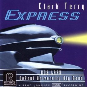CLARK TERRY - Express [with Bob Lark & The DePaul University Big Band] cover 